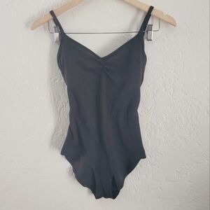 Athleta Avant Bodysuit Front Plunge Yoga Size XXS